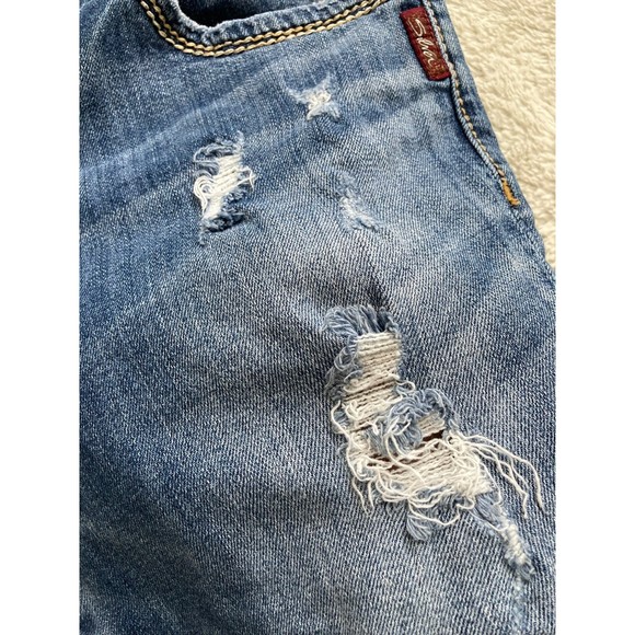 Silver Women’s Jean Shorts Distressed Waist 28 Sammy Short - Picture 11 of 12